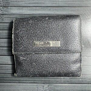 Gucci Black Leather Bifold